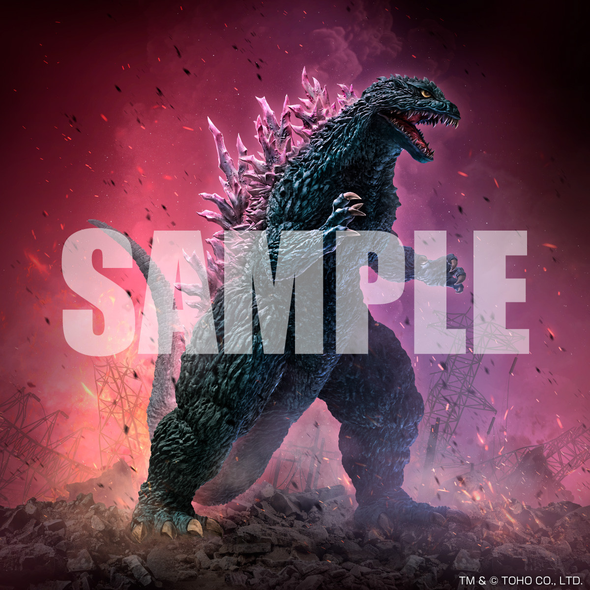 Aoshima PLAfig #PF-SP02 Godzilla 1999 Millennium Limited Edition