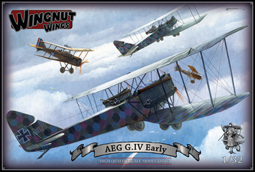 希少　WINGNUT WINGS ウイングナットウイングス 1/32 モデル Wingnut Wings 1/32 Scale AEG G.IV 'Early' Model Kit