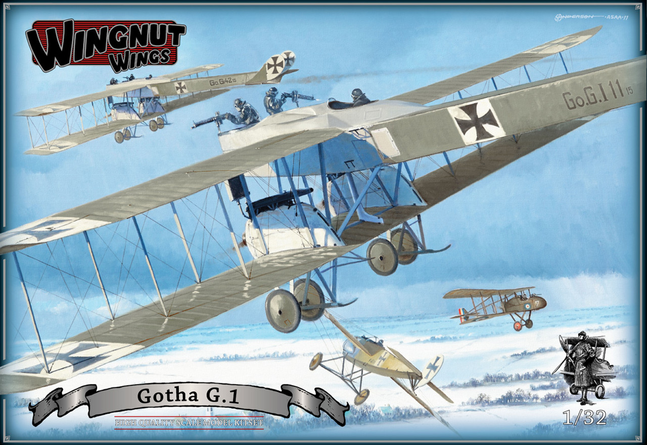 航空機・ヘリコプター Gotha UWD 1/32 Wingnut Wings Wingnut Wings 1/32 Scale Gotha G.I Model Kit
