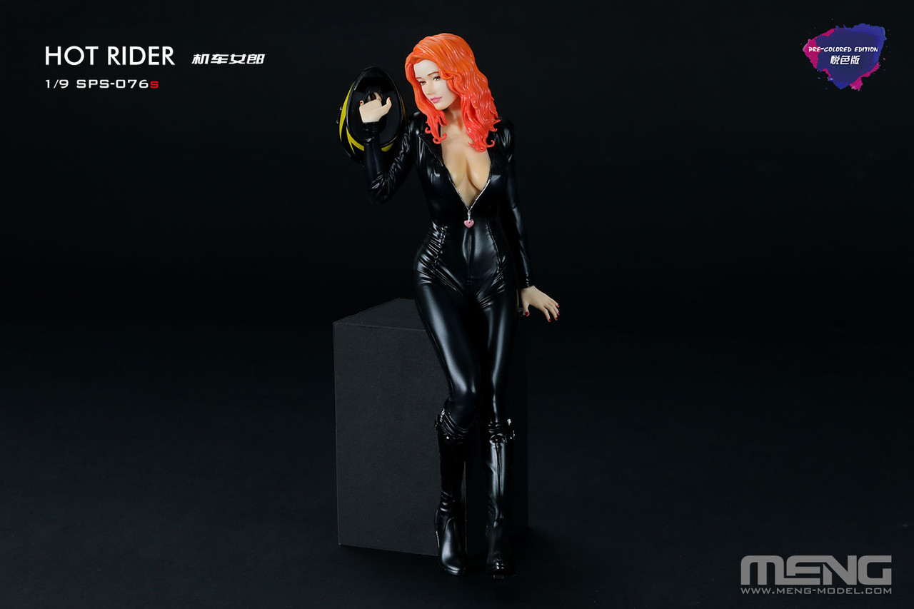 Meng 1/9 Hot Rider (Resin) (Pre-colored Edition, Assembled Figure)