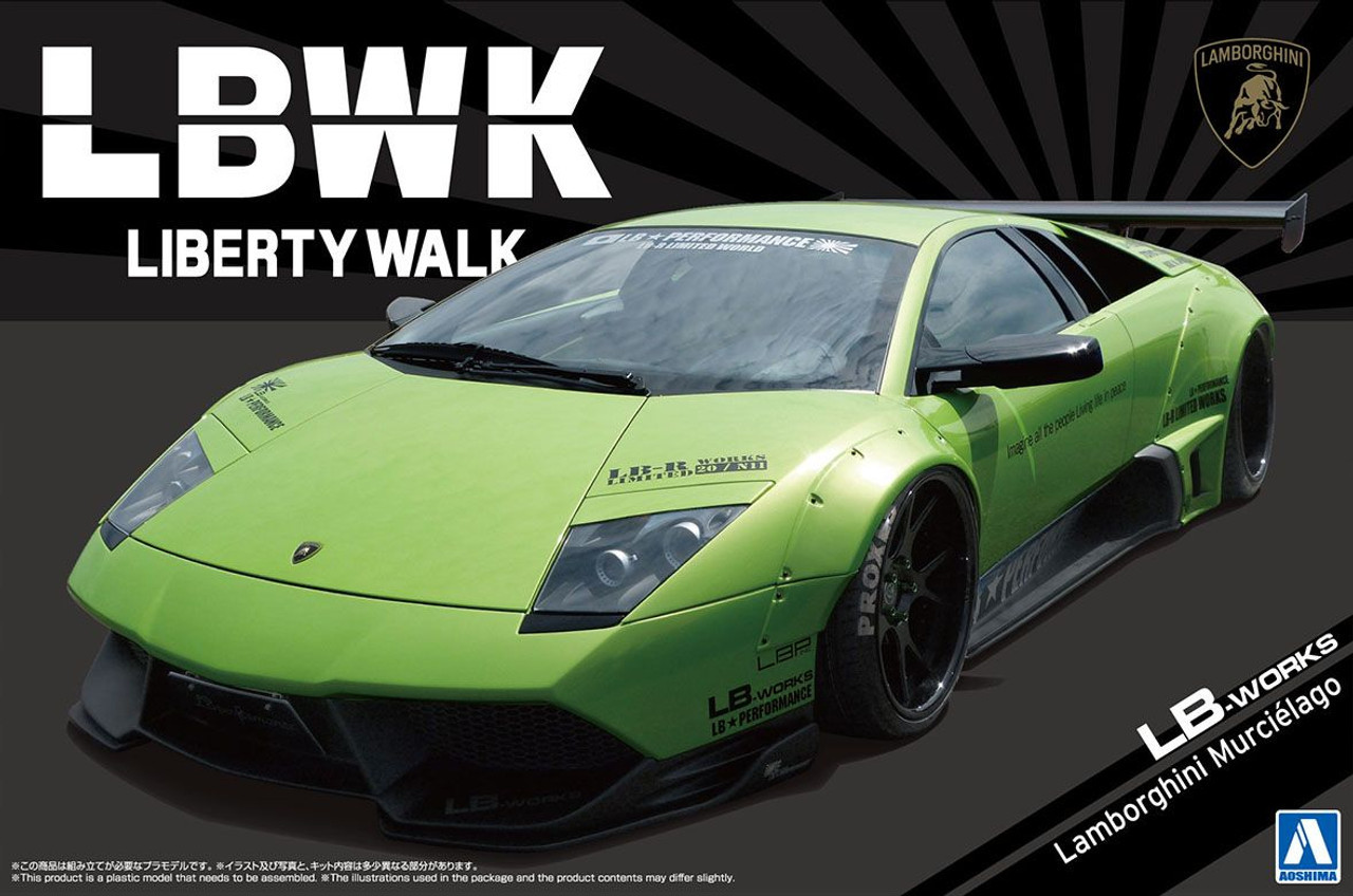 Aoshima 1/24 Liberty Walk #22 LB Works Lamborghini Murcielago
