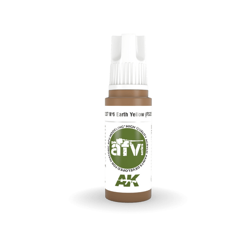 AK Interactive 3G No6 Earth Yellow (FS30257) AK Interactive 3G No6 Earth Yellow (FS30257)