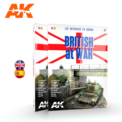 AK Interactive British at War / Los Britanicos en Guerra Vol.1 (bilingual EN/ES)