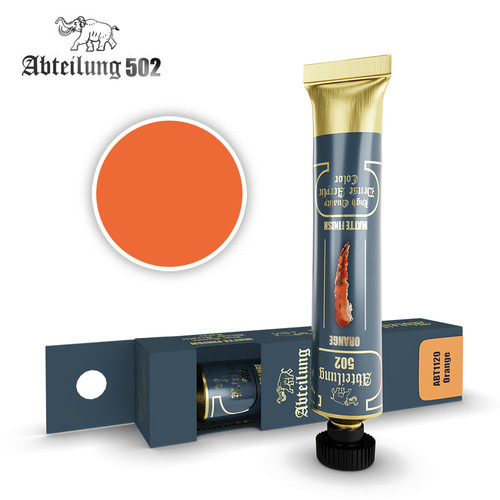 Abteilung502 High Quality Dense Acrylic, Orange