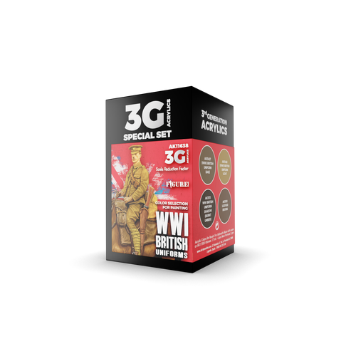 AK Interactive 3G WWI British Uniforms