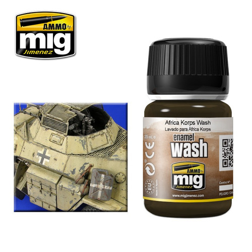 Ammo Mig Africa Korps Enamel Wash Ammo Mig Africa Korps Enamel Wash