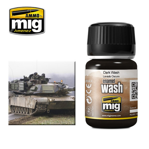 Ammo Mig Dark Enamel Wash Ammo Mig Dark Enamel Wash