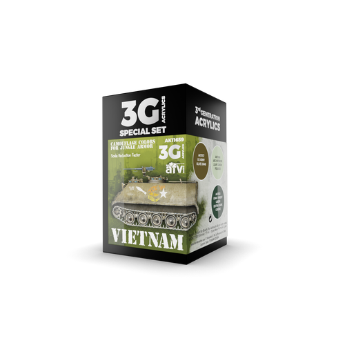 AK Interactive 3G Vietnam Colors