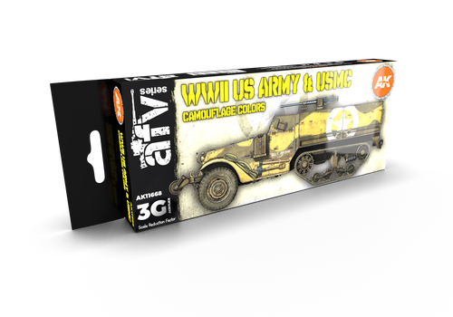 AK Interactive 3G US Army & USMC Camouflage Colors