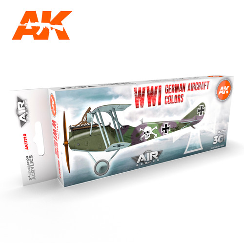 AK Interactive 3G Air - WWI German Aircraft Colors