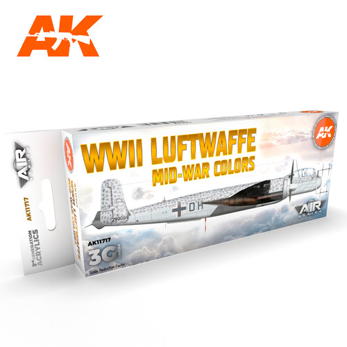 AK Interactive 3G Air - WWII Luftwaffe Mid-War Colors