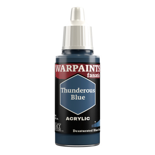 Army Painter Warpaints Fanatic Acrylic, Thunderous Blue