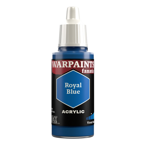 Army Painter Warpaints Fanatic Acrylic, Royal Blue Army Painter Warpaints Fanatic Acrylic, Royal Blue