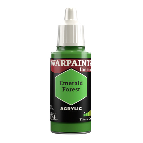 Army Painter Warpaints Fanatic Acrylic, Emerald Forest Army Painter Warpaints Fanatic Acrylic, Emerald Forest