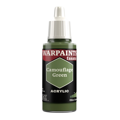 Army Painter Warpaints Fanatic Acrylic, Camouflage Green