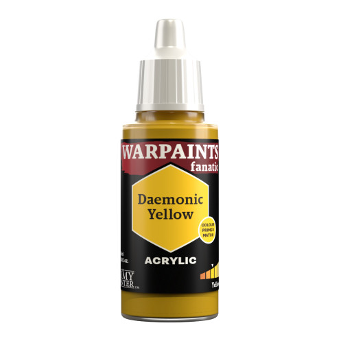 Army Painter Warpaints Fanatic Acrylic, Daemonic Yellow