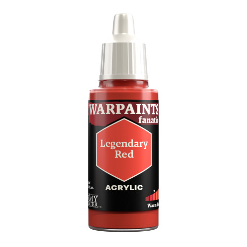 Army Painter Warpaints Fanatic Acrylic, Legendary Red