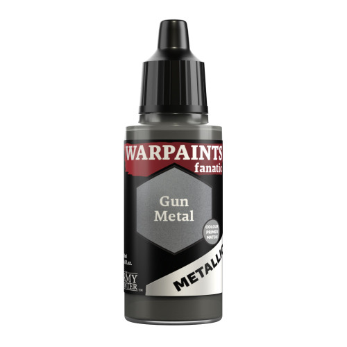 Army Painter Warpaints Fanatic Metallic, Gun Metal