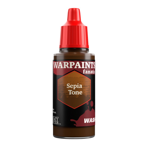 Army Painter Warpaints Fanatic Wash, Sepia Tone Army Painter Warpaints Fanatic Wash, Sepia Tone