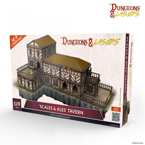 Archon Studio Dungeons & Lasers Scales & Ales Tavern Starter Set