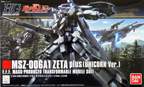 Bandai Gundam UC HGUC #182 1/144 MSZ-006A1 Zeta Plus Unicorn Ver.