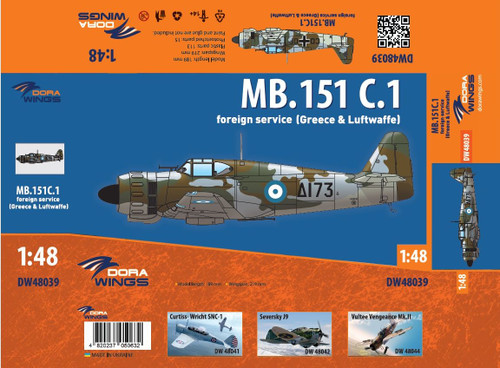 Dora Wings 1/48 Marcel Bloch MB.151 foreign service