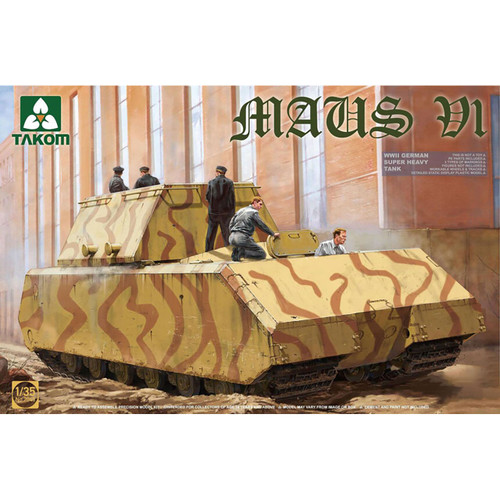 Takom 1/35 WWII German Super Heavy Tank Maus V1 Takom 1/35 WWII German Super Heavy Tank Maus V1