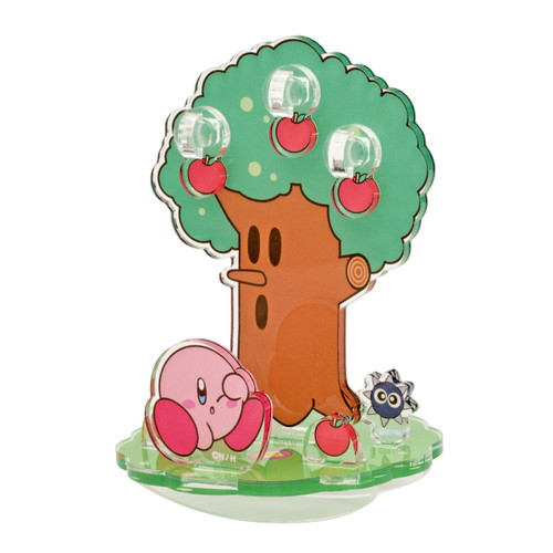 Ensky Kirby Whispy Woods Kirby and Gordo Moving Acrylic Diorama Stand