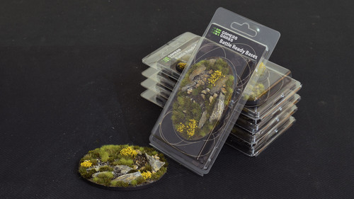 Gamers Grass Battle Ready Bases - Highland - Oval 105mm (x1) Gamers Grass Battle Ready Bases - Highland - Oval 105mm (x1)
