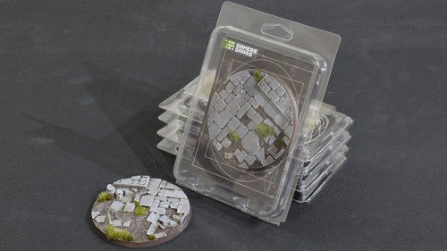 Gamers Grass Battle Ready Bases - Temple - Round 100mm (x1)