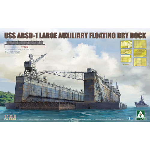 1/350 USS ABSD-1 Large Auxiliary Floating Dry Dock