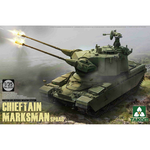 1/35 British Air-defense Weapon System Chieftain Marksman SPAAG