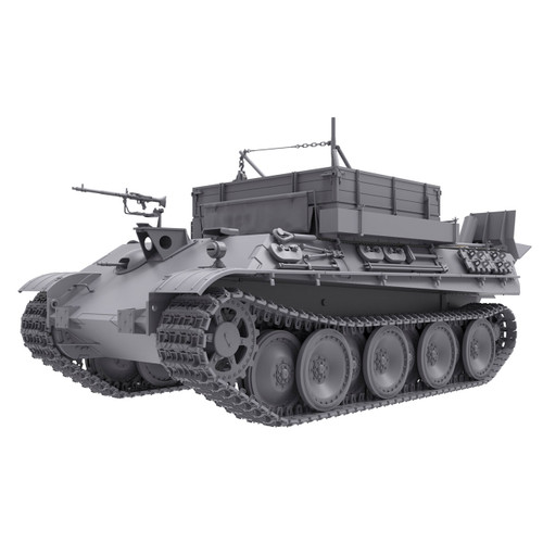 1/35 Bergepanther Ausf. G German Armored Recovery Vehicle Sd.Kfz.179 w/ full interior kit