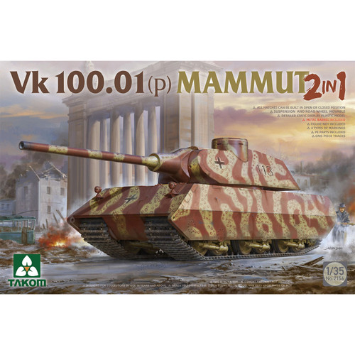 1/35 VK 100.01(P) Mammut 2 in 1