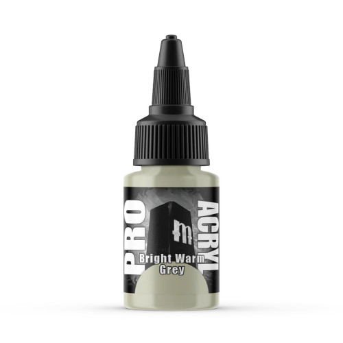 Monument Hobbies Pro Acryl Standard Bright Warm Grey 22ml Monument Hobbies Pro Acryl Standard Bright Warm Grey 22ml