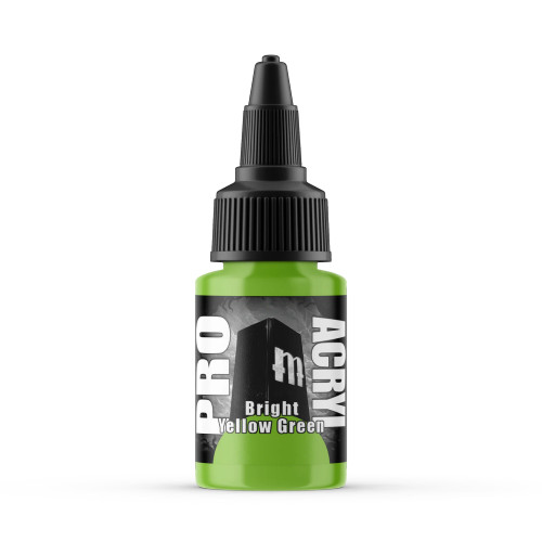 Monument Hobbies Pro Acryl Standard Bright Yellow Green 22ml Monument Hobbies Pro Acryl Standard Bright Yellow Green 22ml
