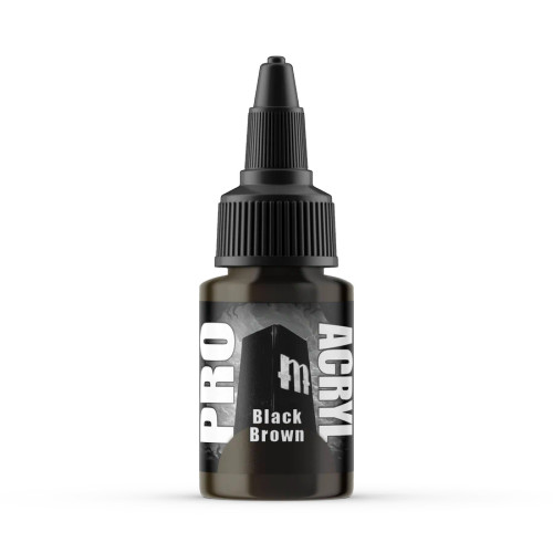 Monument Hobbies Pro Acryl Standard Black Brown 22ml Monument Hobbies Pro Acryl Standard Black Brown 22ml