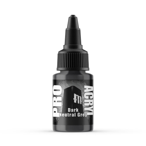 Monument Hobbies Pro Acryl Standard Dark Neutral Grey 22ml Monument Hobbies Pro Acryl Standard Dark Neutral Grey 22ml