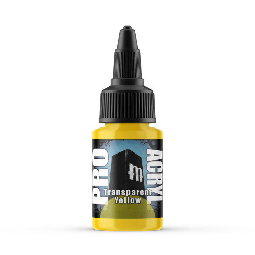 Monument Hobbies Pro Acryl Standard Transparent Yellow 22ml