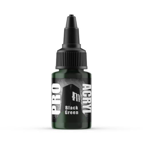 Monument Hobbies Pro Acryl Standard Black Green 22ml Monument Hobbies Pro Acryl Standard Black Green 22ml