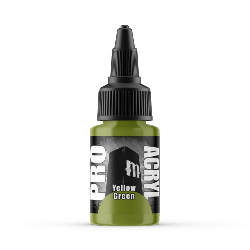 Monument Hobbies Pro Acryl Standard Yellow Green 22ml Monument Hobbies Pro Acryl Standard Yellow Green 22ml