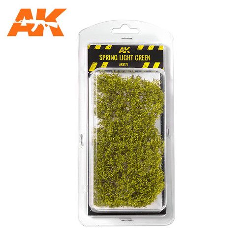 AK Interactive Spring Light Green Shrubberies 1/35 / 75mm / 90mm AK Interactive Spring Light Green Shrubberies 1/35 / 75mm / 90mm