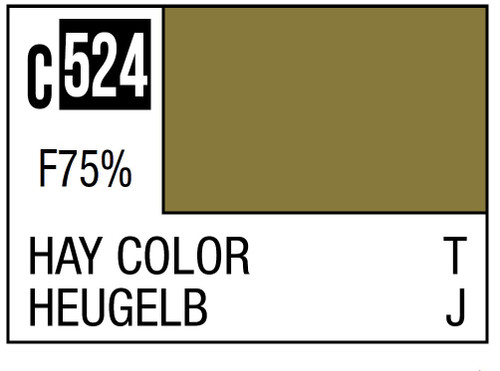 Mr Hobby Mr. Color C524 Hay Color Imperial Japanese Army Tank Late Camouflage - 10ml