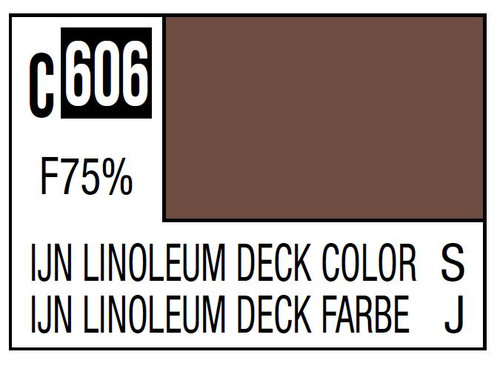 Mr Hobby Mr. Color C606 IJN Linoleum Deck Color (Imperial Japanese Warship Deck) - 10ml