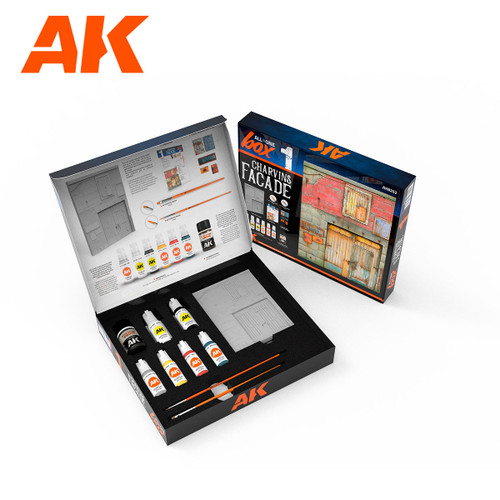 AK Interactive ALL IN ONE SET -BOX 1-CHARVINS FACADE