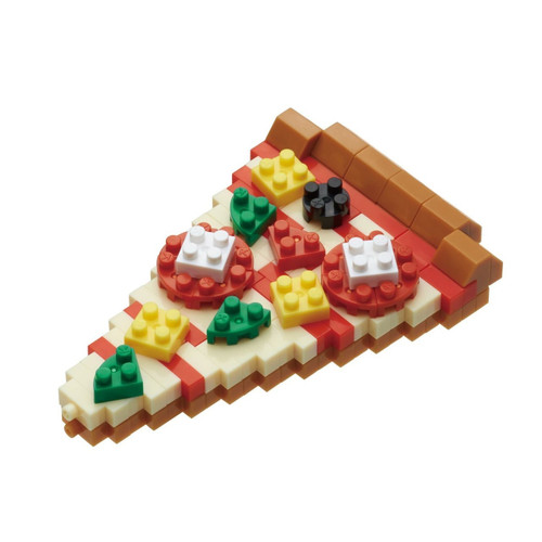 Nanoblock Foods Pizza Building Block Figure