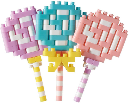 Nanoblock Foods Lollipop Building Block Figure