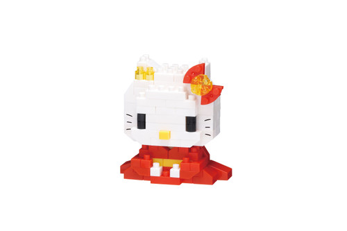 Nanoblock Sanrio Hello Kitty Kimono Character Collection Building Block Figure