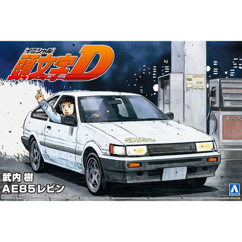 1/24 Initial D Takeuchi Itsuki Toyota AE85 Levin