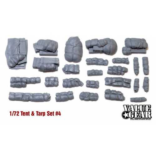 Value Gear 72004 Tents, Tarps & Crates #4 (25 Pieces)